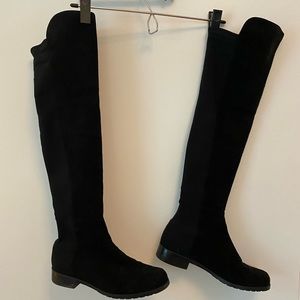 Stuart Weitzman suede 5050 boots